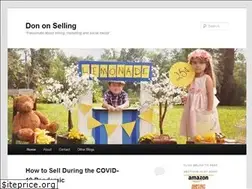 Sites similar to dononselling.com