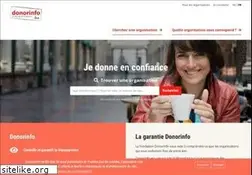 Sites similar to donorinfo.be