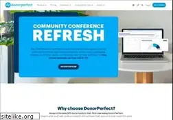 Sites similar to donorperfect.com