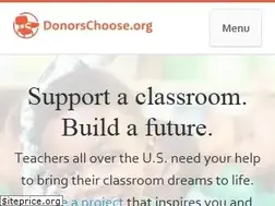 Sites similar to donorschoose.org