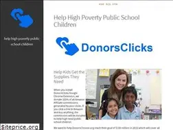 Sites similar to donorsclicks.com