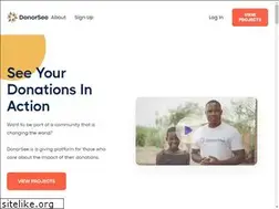 Sites similar to donorsee.com