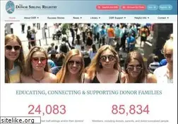 Sites similar to donorsiblingregistry.com