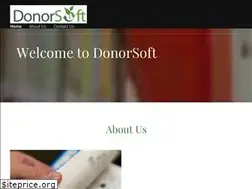 Sites similar to donorsoft.net