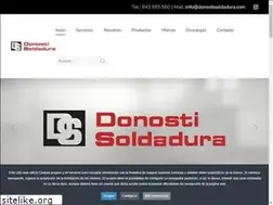 Sites similar to donostisoldadura.com