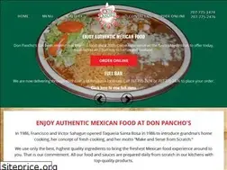 Sites similar to donpanchosmexicanfood.com