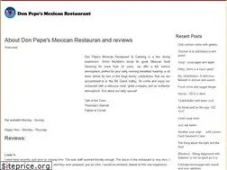 Sites similar to donpepesmcallen.com