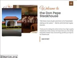 Sites similar to donpepesteakhouse.com