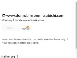 Sites similar to donrobinsonmitsubishi.com
