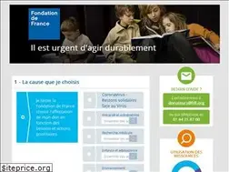 Sites similar to dons.fondationdefrance.org
