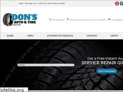 Sites similar to donsautoandtire.com