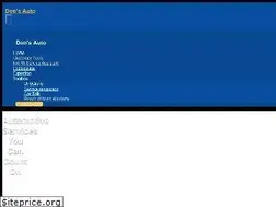 Sites similar to donsautoinc.com