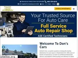 Sites similar to donscars.com
