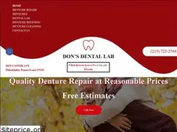 Sites similar to donsdenturerepairphilapa.com
