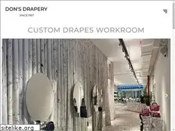 Sites similar to donsdrapery.com