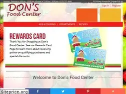 Sites similar to donsfoodcenter.com