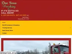 Sites similar to donsnowtrucking.com