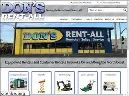 Sites similar to donsrentall.com