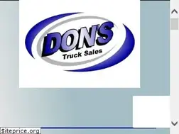 Sites similar to donstrucksales.com