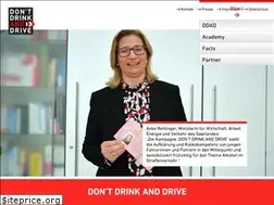 Sites similar to dont-drink-and-drive.de