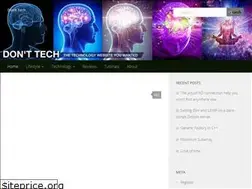 Sites similar to dont.tech