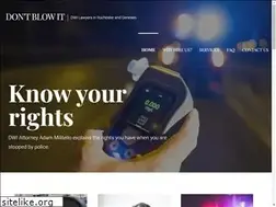 Sites similar to dontblowit.lawyer