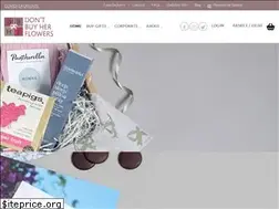 Sites similar to dontbuyherflowers.com