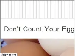 Sites similar to dontcountyoureggs.typepad.com