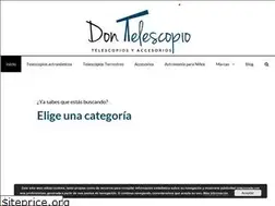 Sites similar to dontelescopio.com