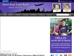 Sites similar to donteverlookback.com