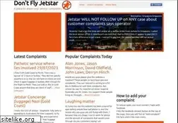 Sites similar to dontflyjetstar.com