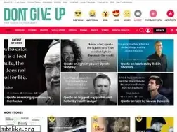 Sites similar to dontgiveupworld.com
