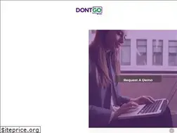 Sites similar to dontgo.com