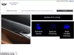 Sites similar to donthorntoncadillac.com