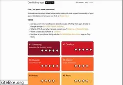 Sites similar to dontkillmyapp.com