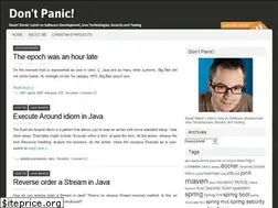 Sites similar to dontpanicblog.co.uk