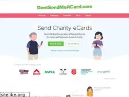 Sites similar to dontsendmeacard.com