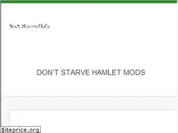 Sites similar to dontstarvemods.com