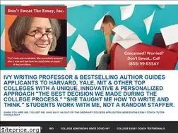 Sites similar to dontsweattheessay.com