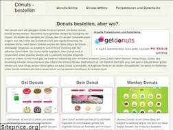 Sites similar to donuts-bestellen.de