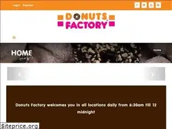 Sites similar to donutsfactory.com