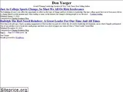 Sites similar to donyaeger.com