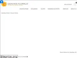 Sites similar to donyasflorals.com