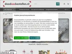 Sites similar to doodaasbestellen.nl