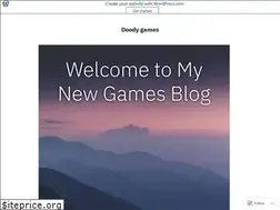 Sites similar to doodygamez.wordpress.com