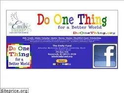 Sites similar to doonething.org