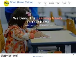 Sites similar to doonhometution.com