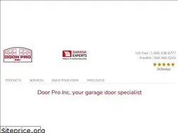 Sites similar to door-pro-inc.com