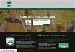 Sites similar to doorcountylodging.com