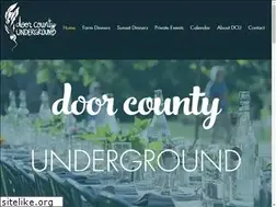 Sites similar to doorcountyunderground.com